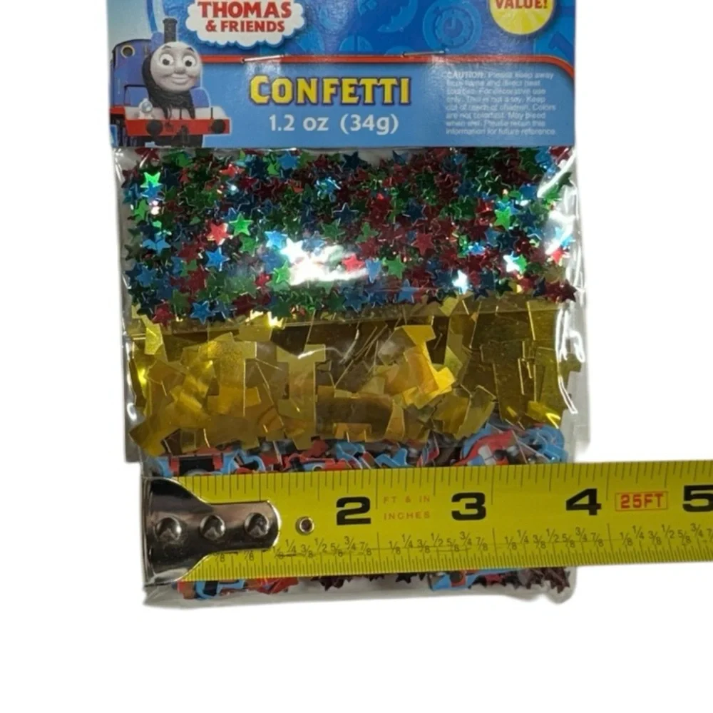 DesignWare Thomas & Friends themed confetti pack brand new in package never used